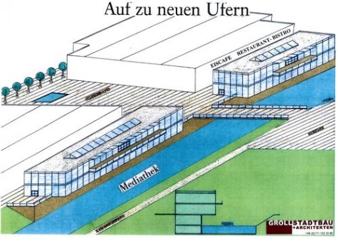 SPD-unterstützter Entwurf „Neue Mitte“ von Arch. Karl-Heinz Groll SPD-unterstützter Entwurf „Neue Mitte“' von Arch. Karl-Heinz Groll